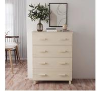vidaXL Buffet HAMAR Marron miel 79x40x103,5 cm Bois massif de pin 340424