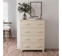 vidaXL Buffet HAMAR Marron miel 79x40x103,5 cm Bois massif de pin340424 Brun G