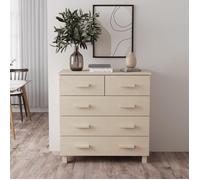 vidaXL Buffet HAMAR Marron miel 79x40x80 cm Bois massif de pin 340420