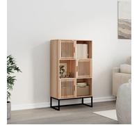 vidaXL Buffet haut 70x35x125 cm bois d'ingénierie, buffet, meuble de rangement, placard, armoire, meuble de salon, meuble 352138