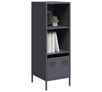Vidaxl Buffet Haut Anthracite 35x39x103,5 Cm Acier Multicolore