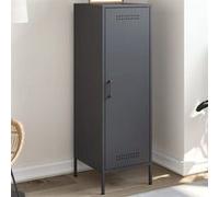 vidaXL Buffet haut anthracite 36x39x113 cm acier