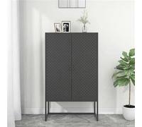 vidaXL Buffet haut Anthracite 80x35x135 cm Acier Anthracite G