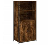vidaXL Buffet haut chêne fumé 62x36x121,5 cm bois d'ingénierie 834212
