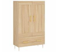 vidaXL Buffet haut chêne sonoma 69,5x31x115 cm bois d'ingénierie 830311