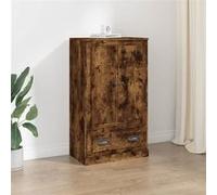 Buffet Haut Armoire Latérale Rangement Chêne Sonoma Bois d'Ingénierie vidaXL