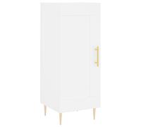 vidaXL Highboard blanc 34,5x34x180 cm Bois composite