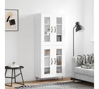 Buffet Haut Armoire de Rangement Meuble de Salon Bois d'Ingénierie vidaXL