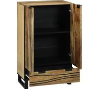 vidaXL Buffet haut brun 60 x 33 x 100 cm bois de manguier massif