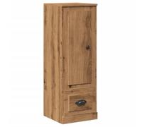 vidaXL Buffet haut chêne artisanal 36x35,5x103,5 cm bois d'ingénierie 857146