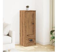 vidaXL Buffet haut chêne artisanal 36x35,5x103,5 cm bois d'ingénierie 857146