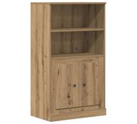 vidaXL Buffet haut chêne artisanal 60x35,5x103,5 cm bois d'ingénierie, armoire, armoire de rangement, buffet haut, armoire 857148