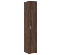 vidaXL Buffet Haut chêne Marron 30x42,5x185 cm Bois d'ingénierie, Buffet, Armoire de Rangement, Panneau latéral, Armoire, Armoire latérale