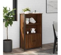 vidaXL Buffet haut chêne marron 62x32x103,5 cm bois d'ingénierie 834219