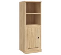 Vidaxl Buffet Haut Chêne Sonoma 36x35,5x103,5 Cm Bois D'ingénierie Multicolore