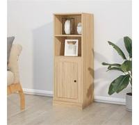 vidaXL Buffet Haut, Armoire Latérale, Meuble de Rangement, Organisateur de Salon Salle de Séjour Intérieur, Moderne, Chêne Sonoma Bois d'Ingénierie