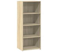 vidaXL – Buffet haut Chêne Sonoma – Bois d'ingénierie 50x41x124 cm – Marron