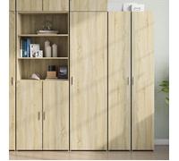 vidaXL Buffet haut armoire de rangement organisateur intérieur en bois d'ingénierie