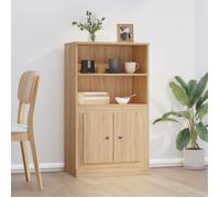 vidaXL Buffet haut chêne sonoma 60x35,5x103,5 cm bois d'ingénierie 816315