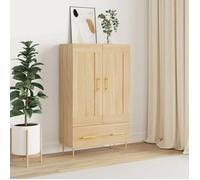 vidaXL Buffet haut chêne sonoma 69,5x31x115 cm bois d'ingénierie 830311