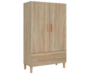 vidaXL Buffet Haut Chêne Sonoma 70x31x115 cm Bois d'ingénierie