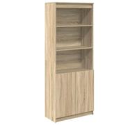 vidaXL Buffet haut Chêne Sonoma 70x35x180 cm bois d'ingénierie