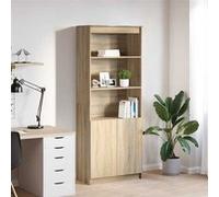 vidaXL Buffet haut chêne sonoma 70x35x180 cm bois d'ingénierie