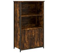 Vidaxl Buffet Haut Chêne Fumé 62x32x103,5 Cm Bois D'ingénierie Multicolore