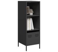 Vidaxl Buffet Haut Noir 35x39x103,5 Cm Acier Multicolore
