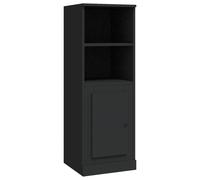 Vidaxl Buffet Haut Noir 36x35,5x103,5 Cm Bois D'ingénierie Multicolore
