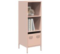 Vidaxl Buffet Haut Rose 35x39x103,5 Cm Acier Multicolore