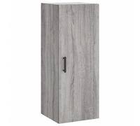 Buffet Haut, Armoire de Rangement avec Pieds, Meuble de Rangement, Organisateur Salon Salle de Séjour, Moderne, Sonoma Gris Bois d'Ingénierie