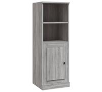 Vidaxl Buffet Haut Sonoma Gris 36x35,5x103,5 Cm Bois D'ingénierie Multicolore