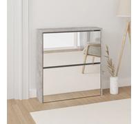 vidaXL Buffet haut Sonoma gris 40x36x110 cm Bois d'ingénierie