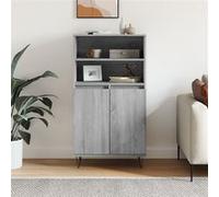 Buffet haut Sonoma gris 60x36x110 cm Bois d'ingénierie831490