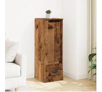 vidaXL Buffet haut vieux bois 36x35,5x103,5 cm bois d'ingénierie 857145