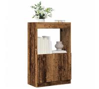 Buffet Haut Armoire avec Rangement Organisateur Salon Bois d'Ingénierie vidaXL