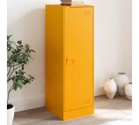Vidaxl Buffet Jaune Moutarde 34,5x39x107 Cm Acier Multicolore