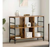 Vidaxl Buffet Marron 102 X 32 X 73.5 Cm Bois D'ingénierie