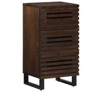 Vidaxl Buffet Marron 40x34x75 Cm Bois Massif De Manguier Marron