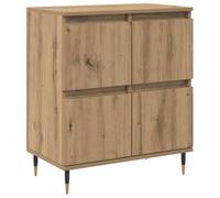 vidaXL Buffet Marron 60 x 35 x 70 cm Bois d'ingénierie, Rangement Salon, Buffet rectangulaire, Meuble Moderne, Armoire Chic, unité Fonctionnelle, qualité Garantie