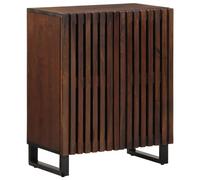 Vidaxl Buffet Marron 60x34x75 Cm Bois Massif De Manguier Marron