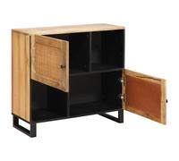 vidaXL Buffet Marron 80 x 33,5 x 75 cm Bois de mangue massif