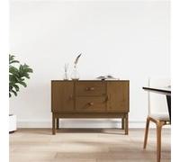 Buffet Marron miel 110x40x78 cm Bois massif de pin823527
