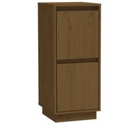 Buffet Marron miel 31,5x34x75 cm Bois massif de pin