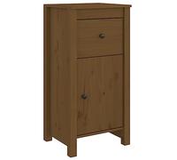 vidaXL Buffet Marron Miel 40x35x80 cm Bois Massif de pin