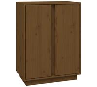 vidaXL Buffet Marron miel 60x35x80 cm Bois massif de pin