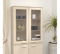 Vidaxl Buffet Marron Miel 70x35x80 Cm Bois Massif De Pin Marron