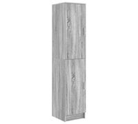 Vidaxl Buffet Gris Sonoma Mdf Moyen Buffet Rectangulaire Moderne Gris