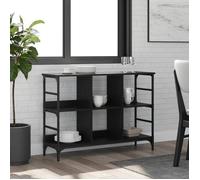 vidaXL Buffet noir 102x32x73,5 cm bois d'ingénierie 837722